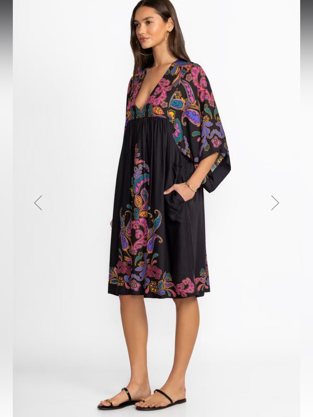 Johnny Was Fatima Easy Coverup Dress XS - Picture 2 of 12